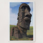 Moai auf dem Molehill Puzzle (Vertikal)