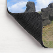 Moai auf der Osterinsel Mousepad (Ecke)