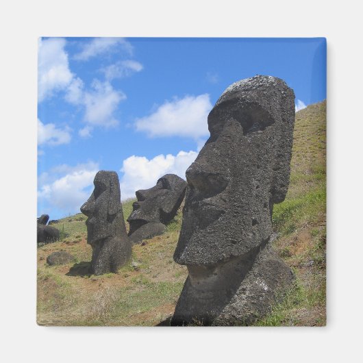 Moai bei Rano Raraku, Osterinsel Magnet (Vorne)