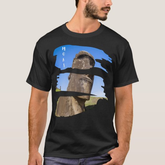 Moai-Beobachter der Osterinsel T-Shirt (Vorderseite)