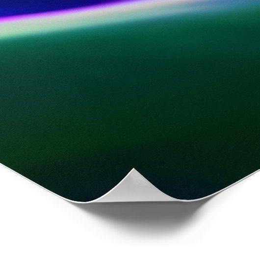 Moai-Boot Poster (Ecke)