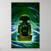 Moai-Boot Poster (Vorne)