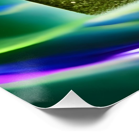 Moai-Boot Poster (Ecke)
