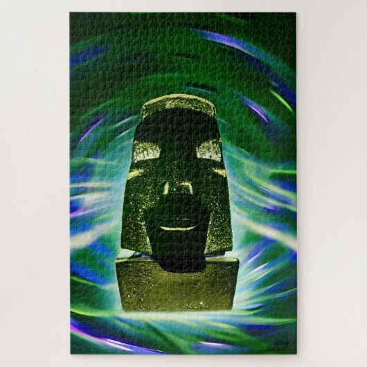 Moai-Boot Puzzle (Vertikal)