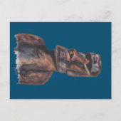 MOAI FEIERTAGSPOSTKARTE (Vorderseite)