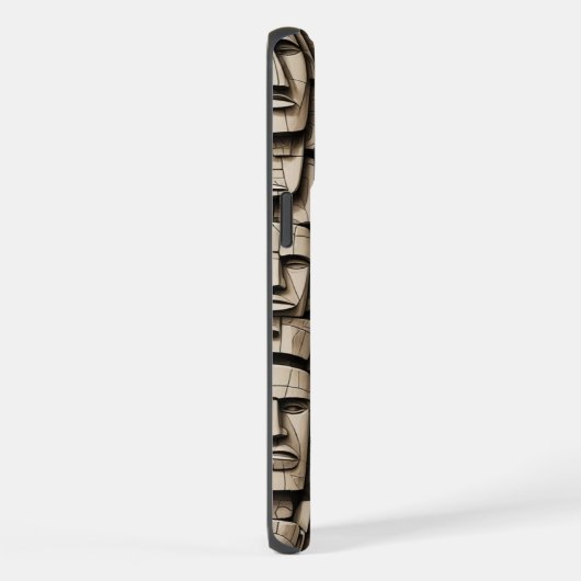Moai iPhone Hülle (Rechte Seite)