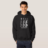 Moai Mystery Rapa Nui Osterinsel Statuen Hoodie (Vorne ganz)