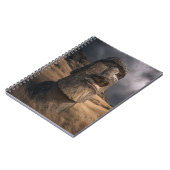 Moai of Easter Island Notebook - Stormy Skies Edit Notizblock (Linke Seite)