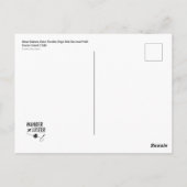 Moai, Osterinsel, Chile Postkarte (Rückseite)