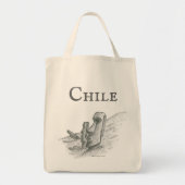 Moai, Osterinsel, Chile Tragetasche (Vorne)