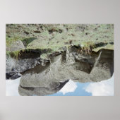 Moai Pit im Himmel Poster (Vorne)