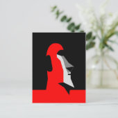 Moai Postkarte (Stehend Vorderseite)