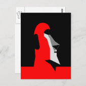 Moai Postkarte (Vorne/Hinten)