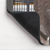 Moai Statue am La-Naturgeschichte-Museum Mousepad (Ecke)