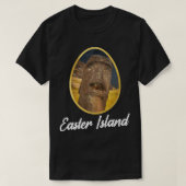 Moai Statue Osterinsel Night Oaster Island13 T-Shirt (Design vorne)