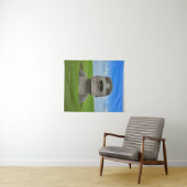 Moai Statue Osterinsel Reisetourismus Denkmal Wandteppich (Beispiel (Horizontal))