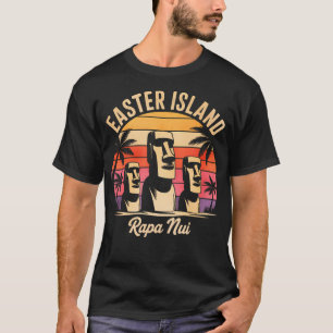 Moai-Statue Osterinsel T-Shirt
