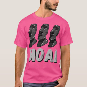 Moai Statuen Osterinsel Rapa Nui Heads T-Shirt