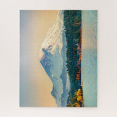 Moainier Lake Washington Sunset Fine Art Puzzle (Vertikal)