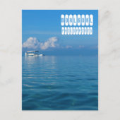 Moalboal Beach Postkarte (Vorderseite)