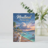 Moalboal Philippinen Postkarte (Stehend Vorderseite)