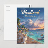 Moalboal Philippinen Postkarte (Vorne/Hinten)