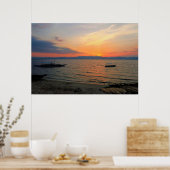 Moalboal Sunset Poster (Küche)