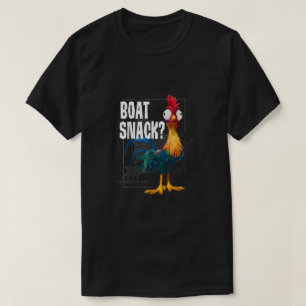 Moana Hei Hei Boat Snack Vintag Style Poster T-Shirt