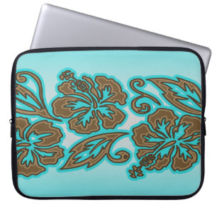 Moana Hibiskus-hawaiischer NeoprenWetsuit Laptopschutzhülle