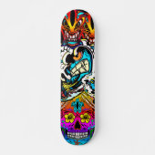 Moana Kai Surf Shop "Mashed" Skateboard (Vorne)