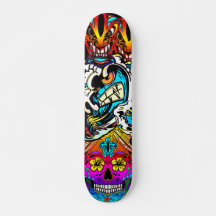 Moana Kai Surf Shop "Mashed" Skateboard