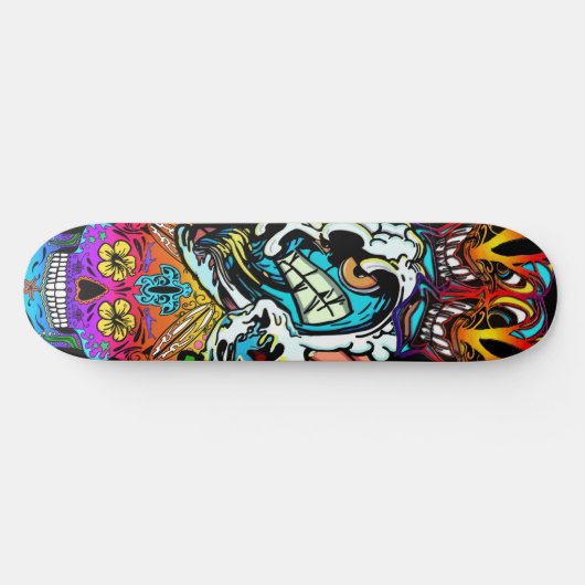 Moana Kai Surf Shop Skateboard Deck (Horizontal)