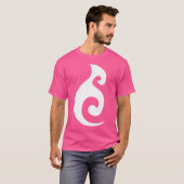 Moana Ocean Maori Symbol White T-Shirt (Vorne ganz)