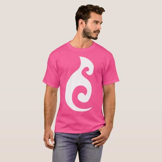 Moana Ocean Maori Symbol White T-Shirt (Vorne ganz)