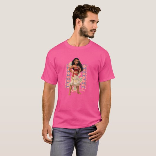 Moana - Pose von Zeichen T-Shirt (Vorne ganz)