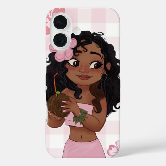 Moana-Rosahülle Case-Mate iPhone Hülle (Rückseite)