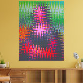 Moaning Mona Lisa Abstrakt Oil Leinwanddruck (Insitu (Wohnzimmer))