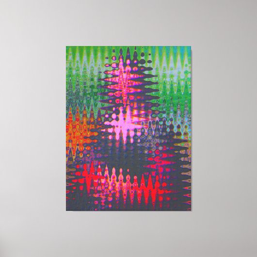 Moaning Mona Lisa Abstrakt Oil Leinwanddruck (Vorderseite)