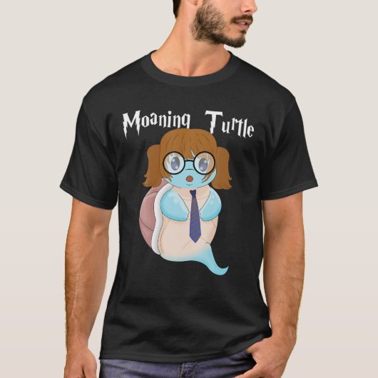 Moaning Turtle Niedlich Magic Moaning Myrtle Ghost T-Shirt (Vorderseite)