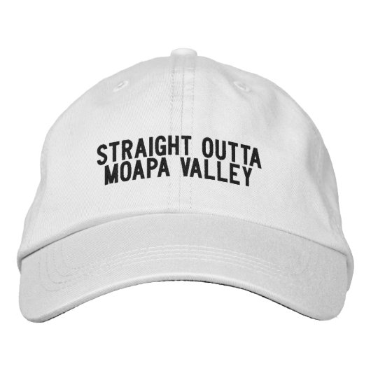 MOAPA VALLEY Nevada Mütze Bestickte Baseballkappe (Vorderseite)