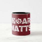 Moar Watts Zweifarbige Tasse (Mittel)
