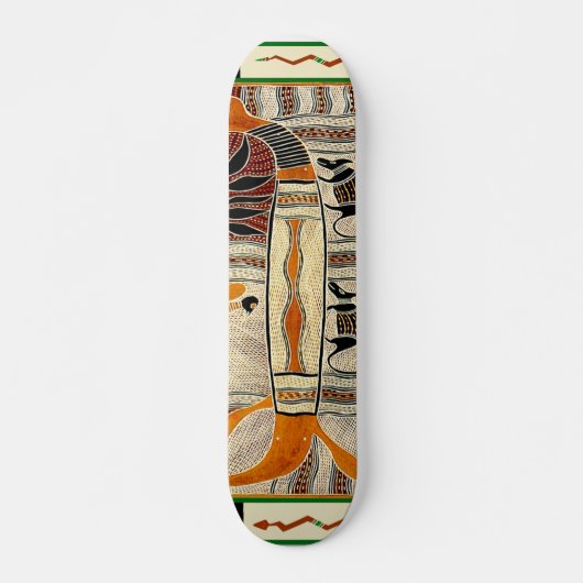 Moari Tribal Skateboard (Vorne)