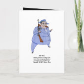 Mob Boss Murder Mystery Invasion Card Einladung (Rückseite)