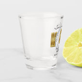 Mob Ehefrau & Cocktails Black Bach Junggeselinnen- Schnapsglas (Links)