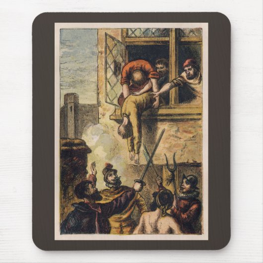 Mob Justice über Massaker am Saint Bartholomew-Tag Mousepad (Vorne)