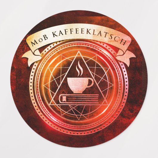 MoB Kaffeeklatsch - stickers Etiketten (Design 1)