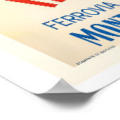 MOB Montreux Oberland Bernois Swiss Railway Poster (Ecke)