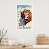 MOB Montreux Oberland Bernois Swiss Railway Poster (Küche)