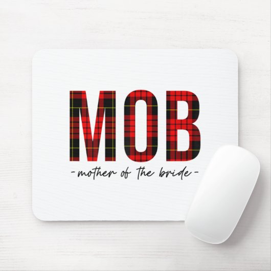 Mob Mother of the Bride Polterabend Wedding Bac Mousepad (Mit Mouse)
