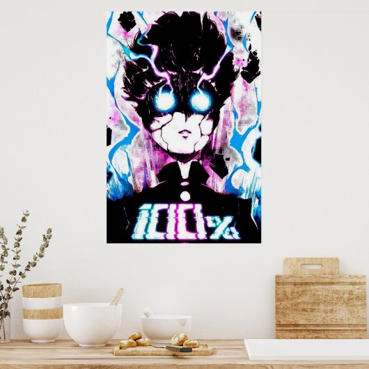Mob Psycho 100 100 Poster (Küche)